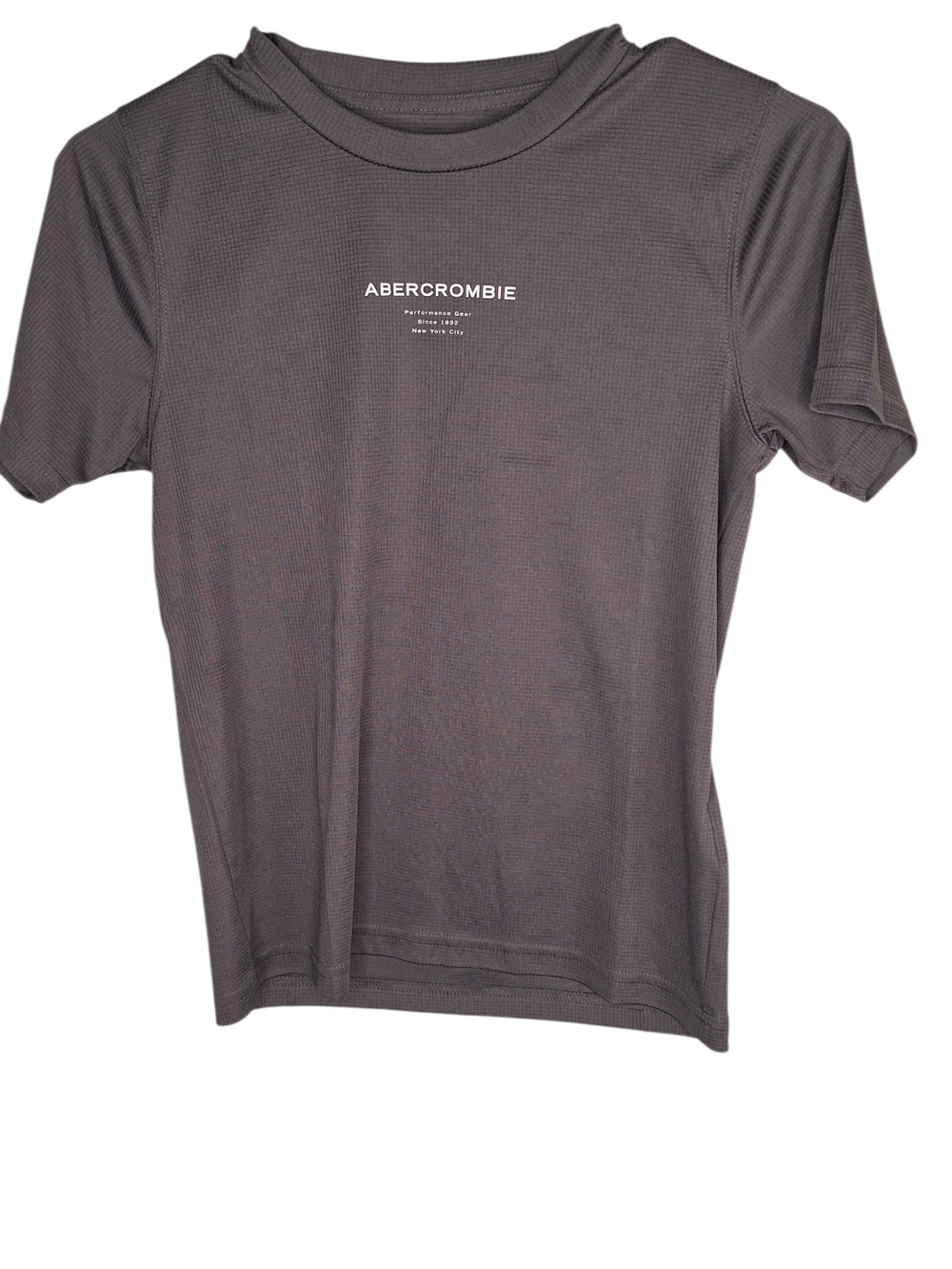 abercrombie kids Charcoal Short-Sleeve Logo Tee